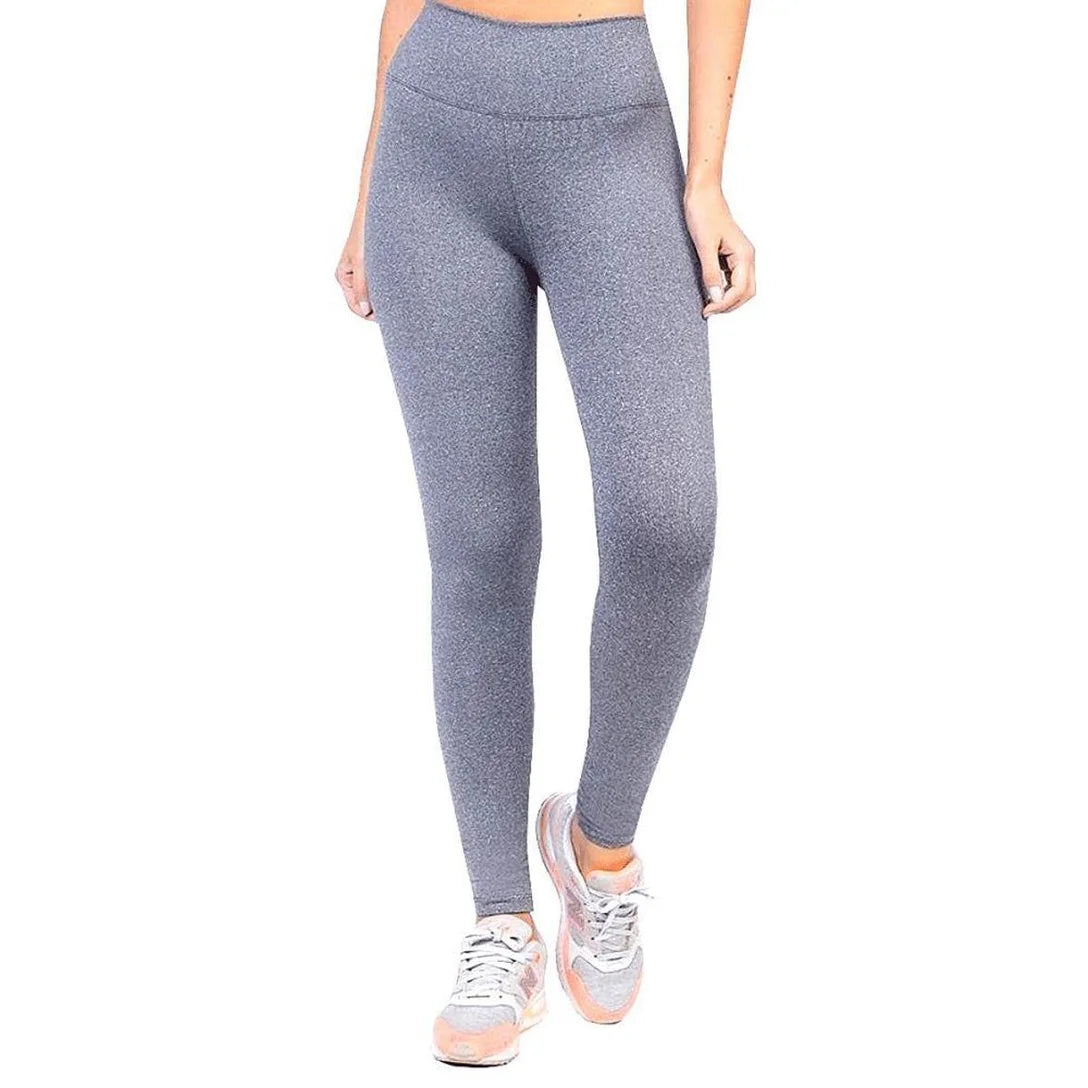 Calça Legging Shein Academia Caminhada Feminina Lisa Sem Transparência Levanta Bubum