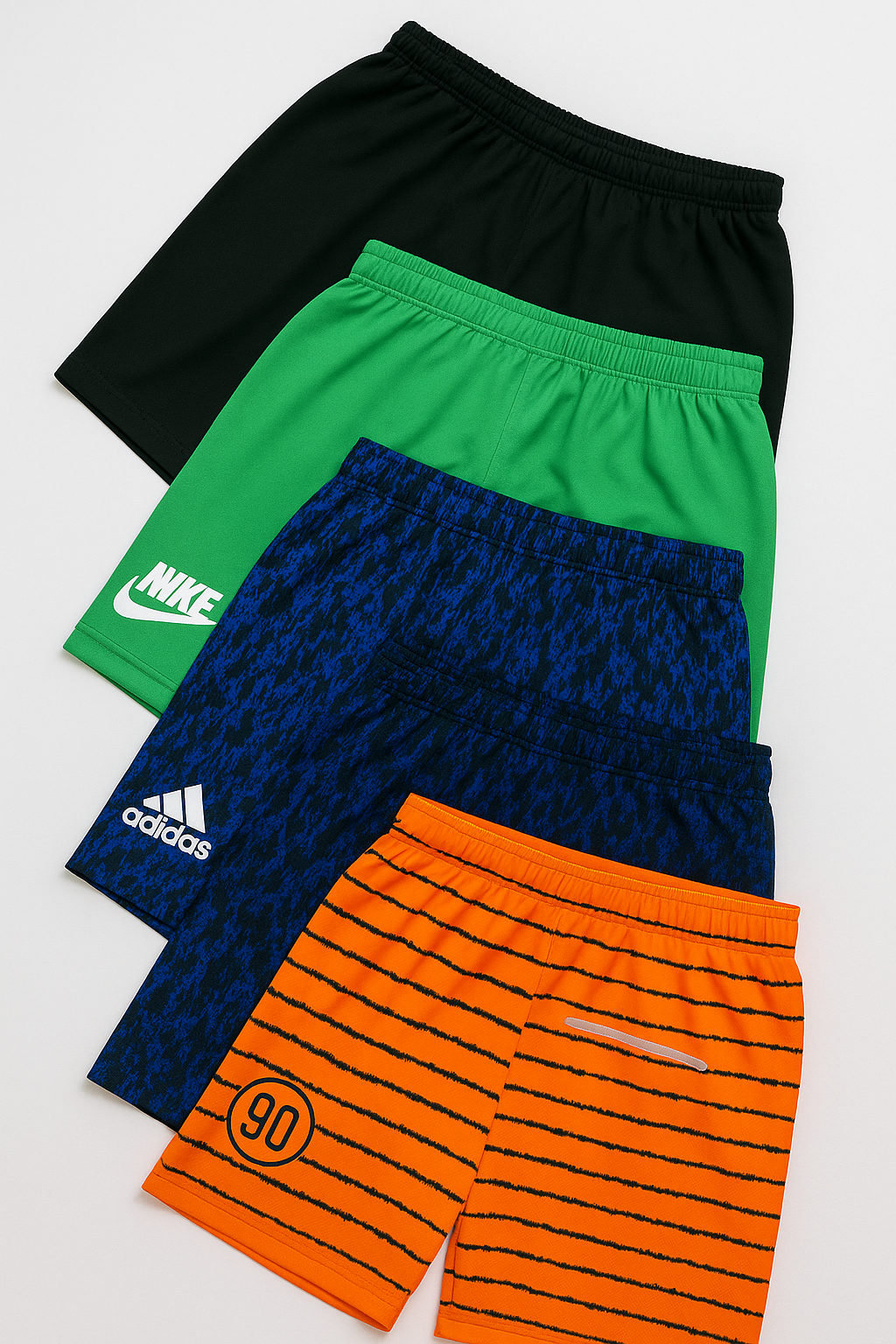 Compre 1 Leve 3  - Kit Bermuda Futebol Helanca