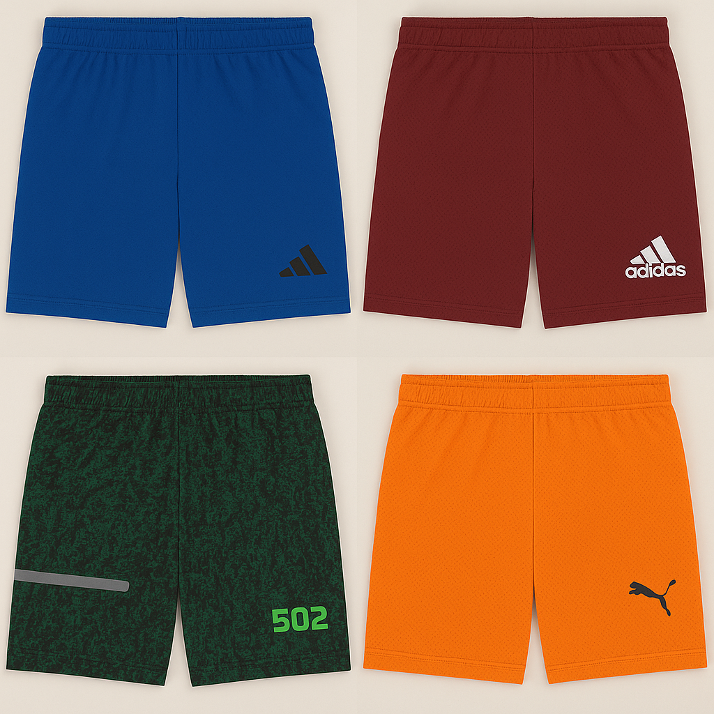 Compre 1 Leve 3  - Kit Bermuda Futebol Helanca