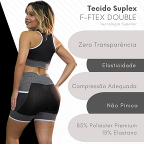 Pague 1 Leve 2 - Kit Conjunto Feminino Suplex
