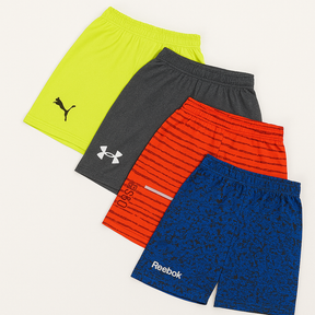 Compre 1 Leve 3  - Kit Bermuda Futebol Helanca