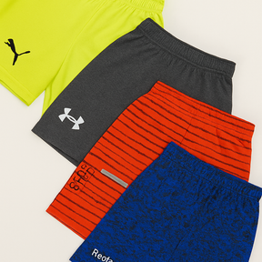 Compre 1 Leve 3  - Kit Bermuda Futebol Helanca