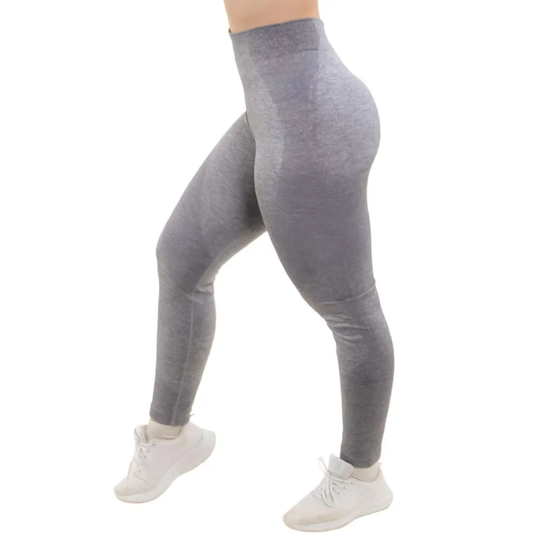 Calça legging esportiva levanta bumbum Trifil Mescla