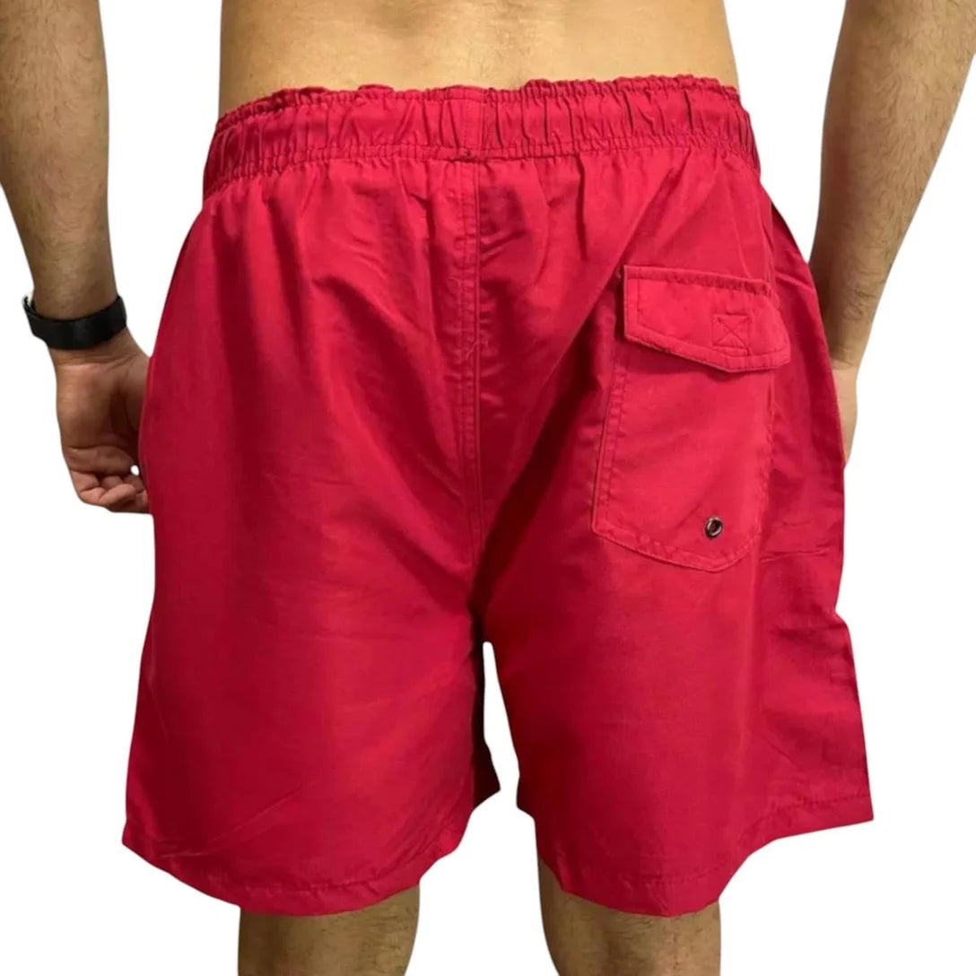 Short Bermuda TACTEL GROSSO ELITE Masculino Vermelho