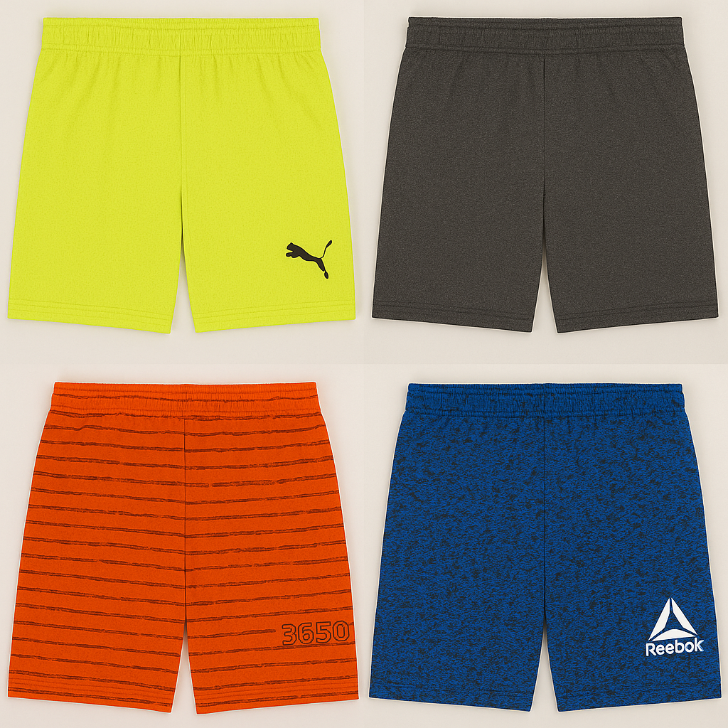 Compre 1 Leve 3  - Kit Bermuda Futebol Helanca